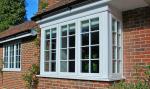 Property refurbishment using timber alternative windows with Georgian Bars